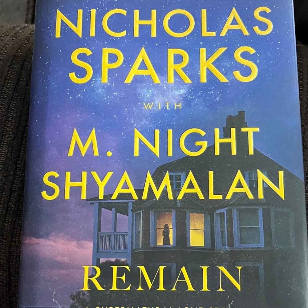 Nicholas Sparks Book with M. Night Shyamalan